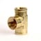Homeplus+ ATC 3/4 in. FPT X 3/4 in. D FPT Brass Tee 6JC120910711036 - alternate 2